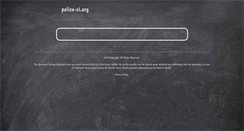 Desktop Screenshot of police-ci.org